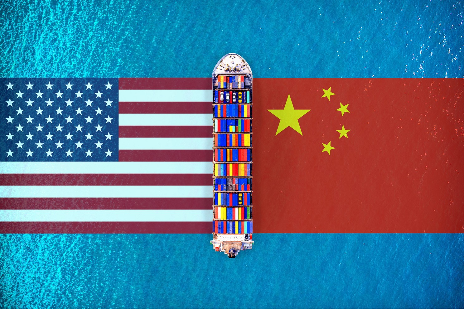 Illustration of Chinese electric vehicles entering the US market