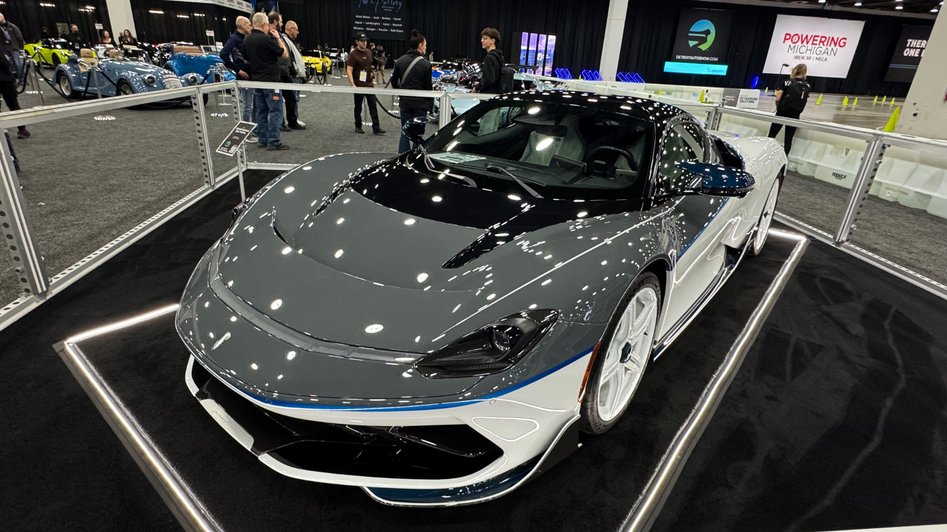 The Detroit Auto Show 2026 show floor