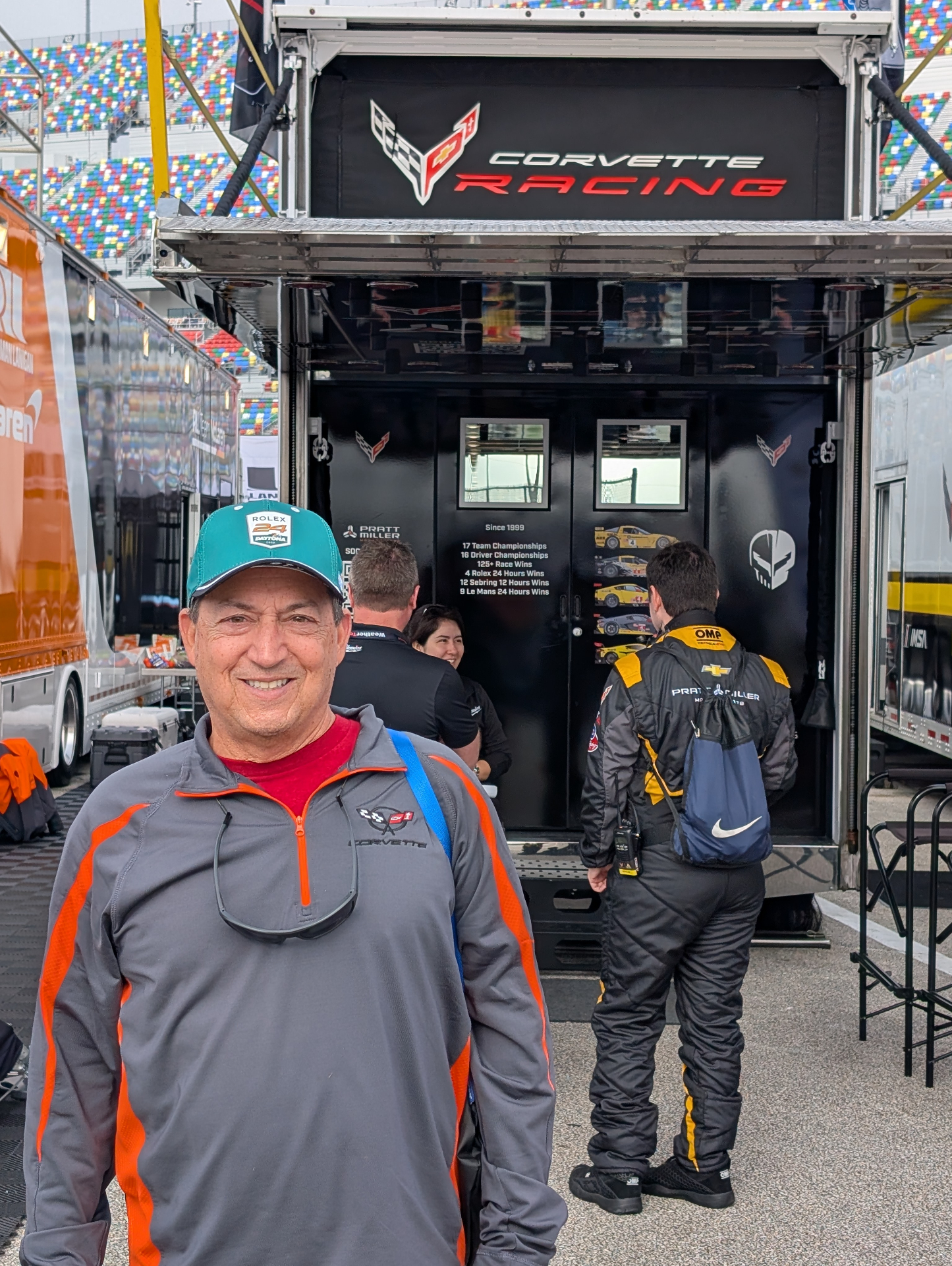 Supporting my favorite car at the Rolex 24 Hours of Daytona.