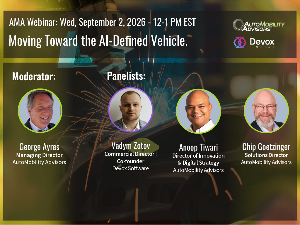 Moving Toward the AI-Defined Vehicle: Webinar Recap