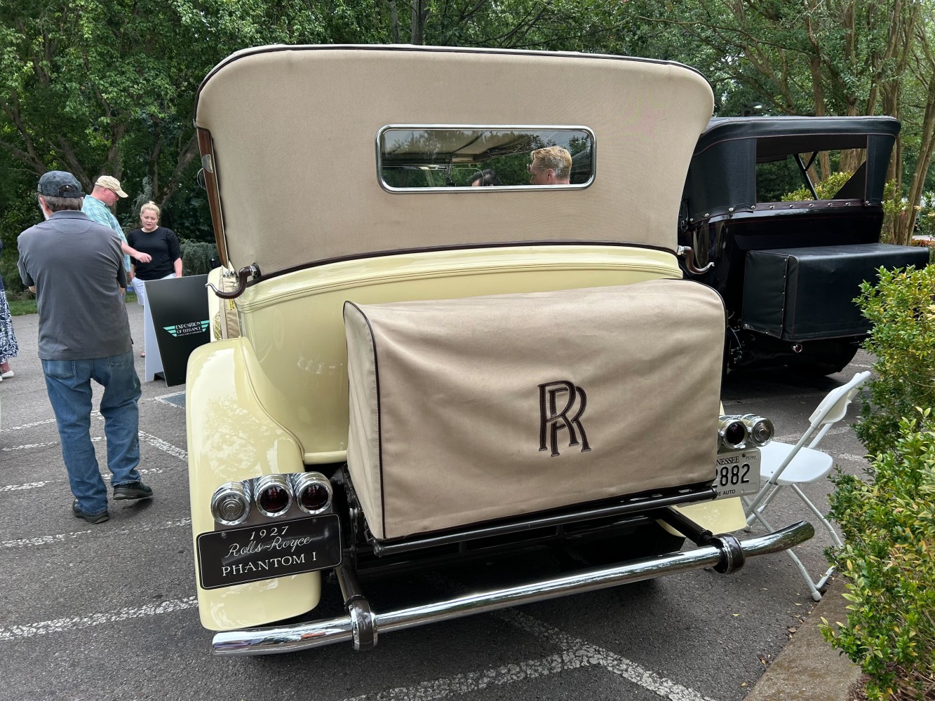 Detail of the 1927 Rolls Royce Phantom I