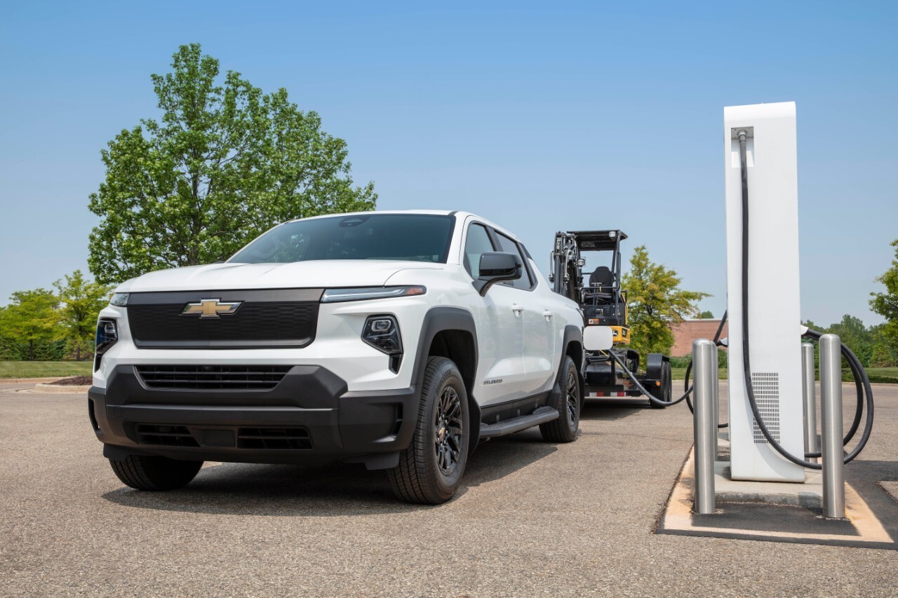 2024 Chevrolet Silverado EV RST preproduction model