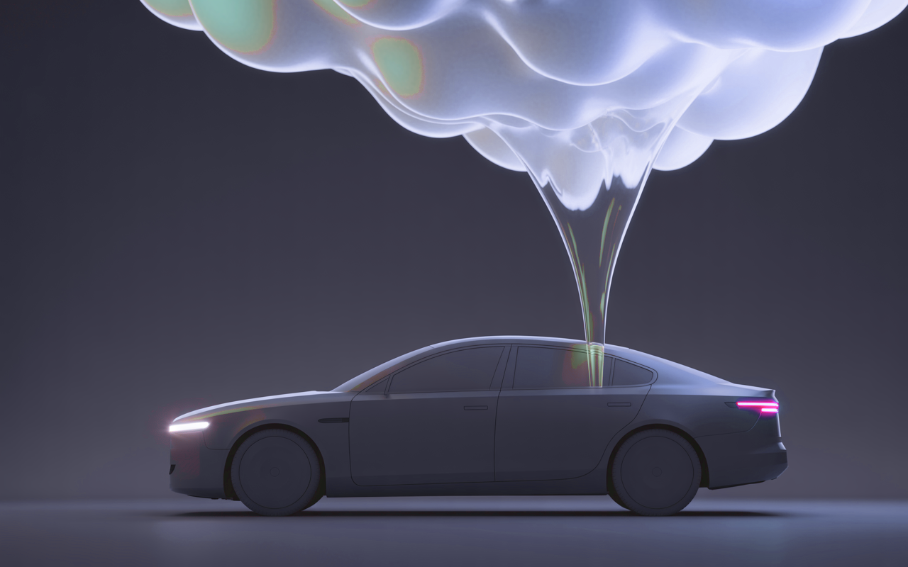 Illustration of aftermarket OBD-II dongles bringing connectivity to existing vehicles