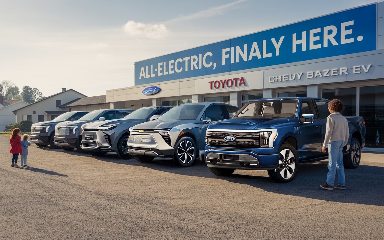 Legacy automakers posting strong US EV growth in Q1 2025