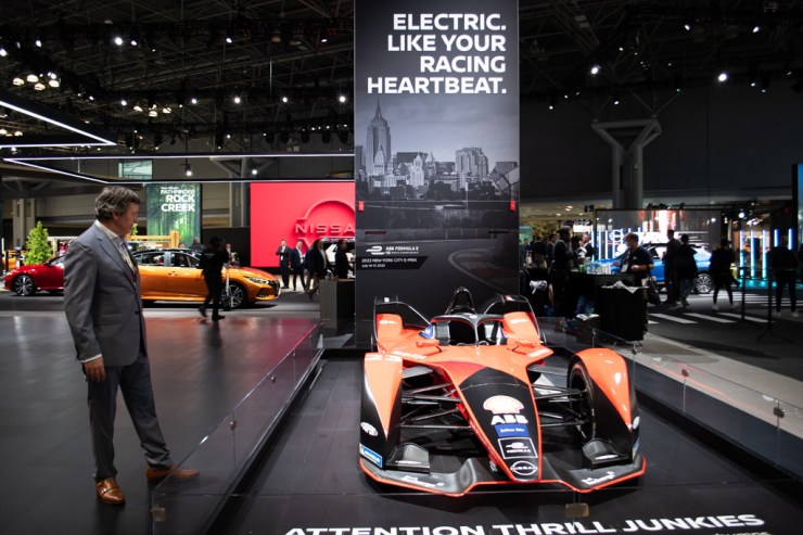 Combining performance and electric technology, two of George's passions.