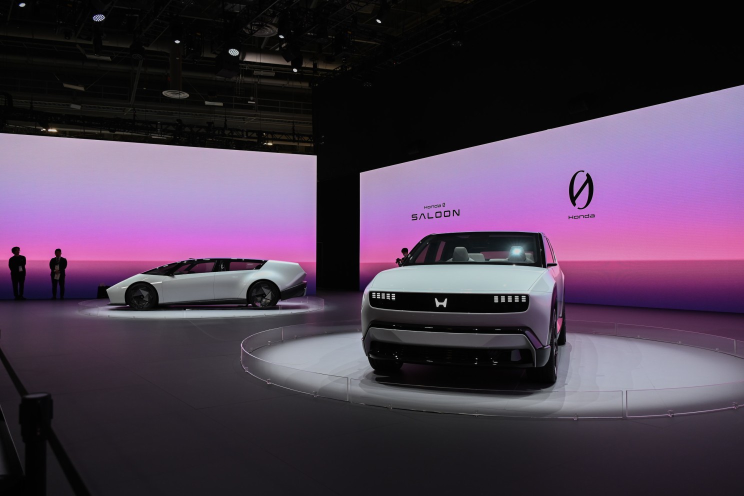 Automotive exhibit on the CES 2025 show floor