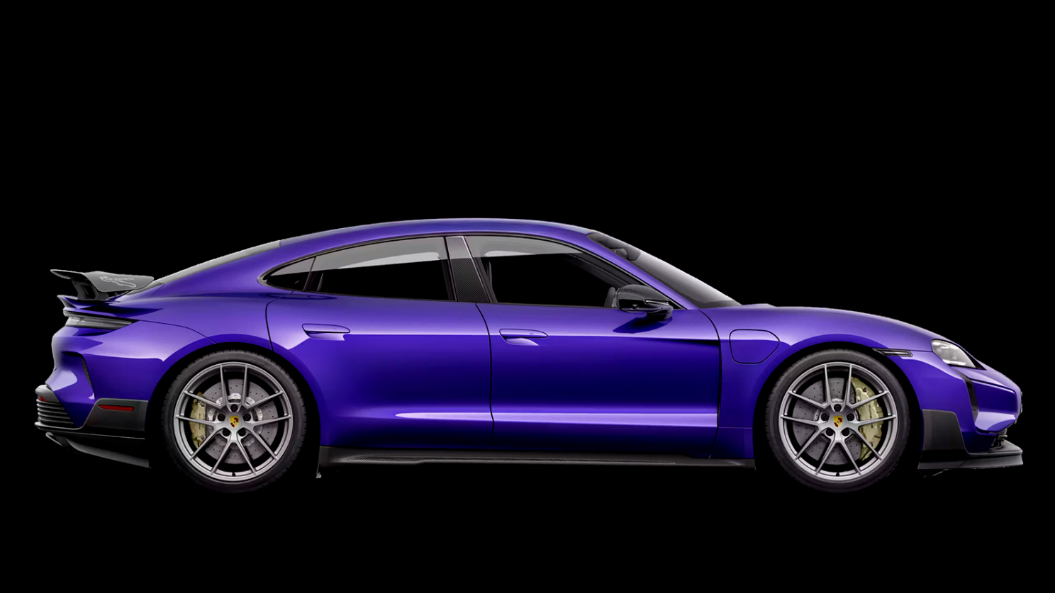Porsche Taycan Turbo S electric sports sedan