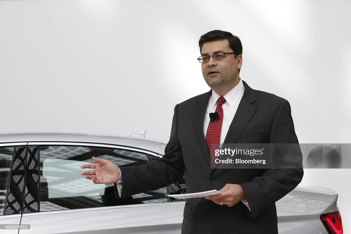 Introducing the industry's first 4G/LTE connected car, the 2015 Audi A3 Sedan, at Automobility LA (2013).